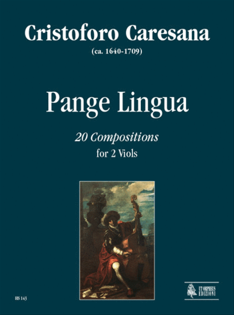 Pange Lingua. 20 Compositions for 2 Viols Viola scores gallery preview page 1