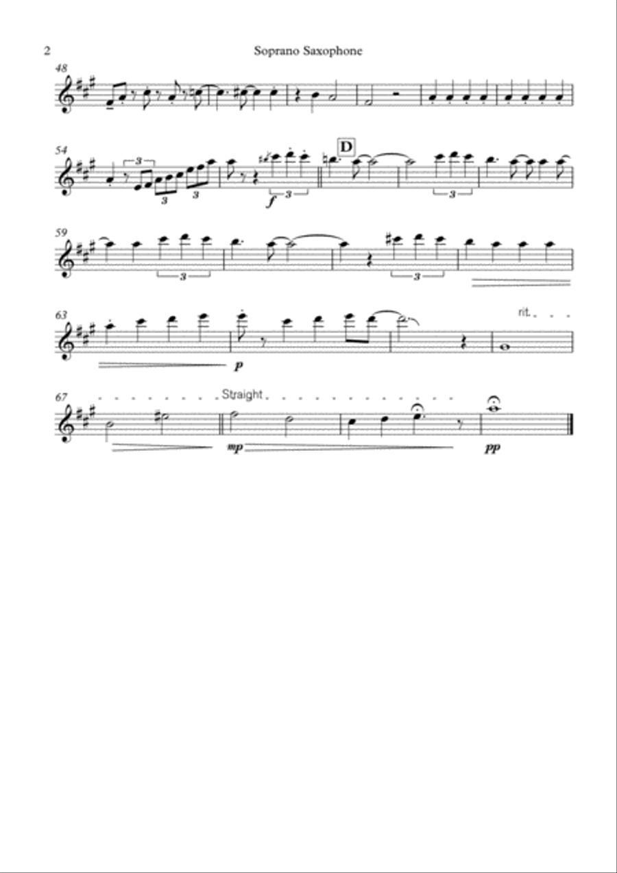 Isn't She Lovely Woodwind Quartet scores gallery preview page 6