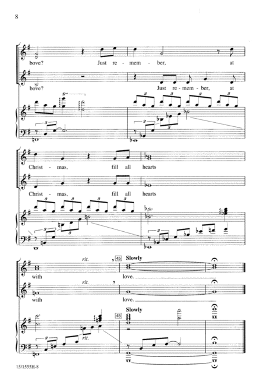 Christmas in the City SSA scores gallery preview page 8