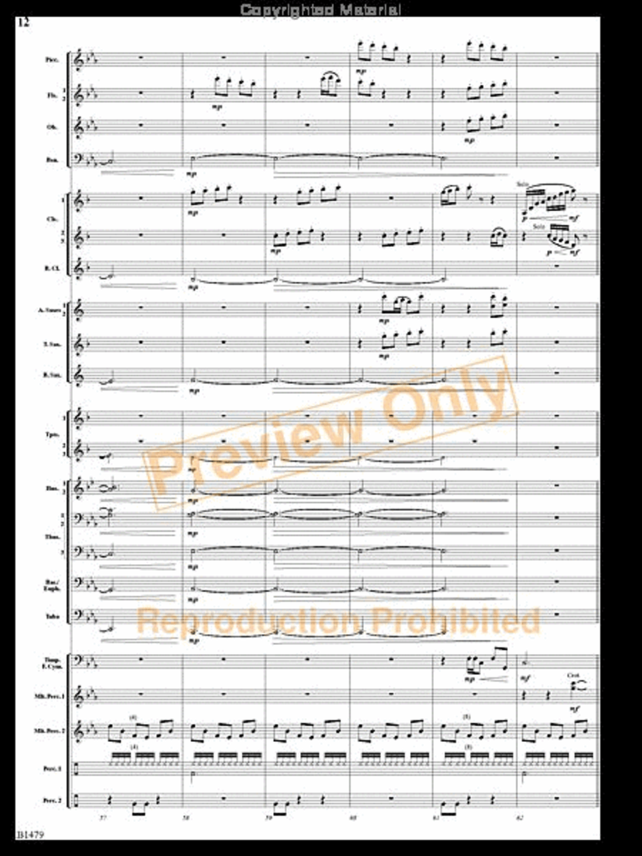 Gravity Wave Gravity Wave Concert Band scores gallery preview page 11