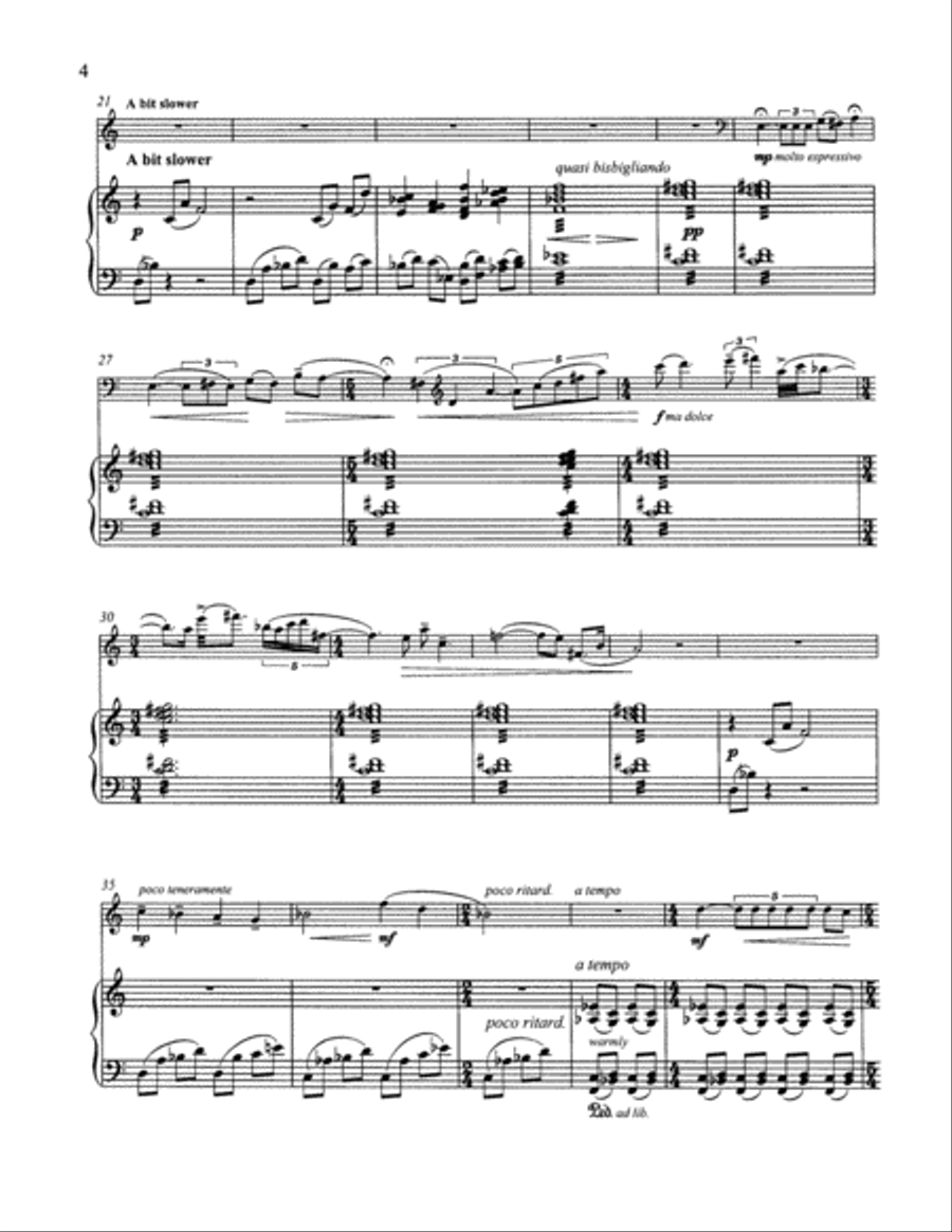 Concerto for Clarinet and Orchestra Chamber Orchestra scores gallery preview page 3