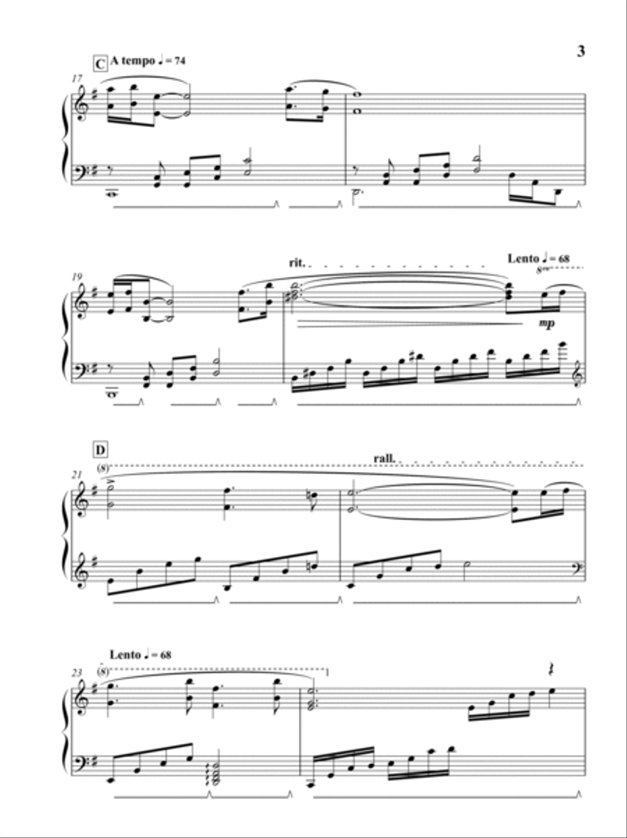 Goku Sayonara Zetsubou Sensei Piano Solo scores gallery preview page 4