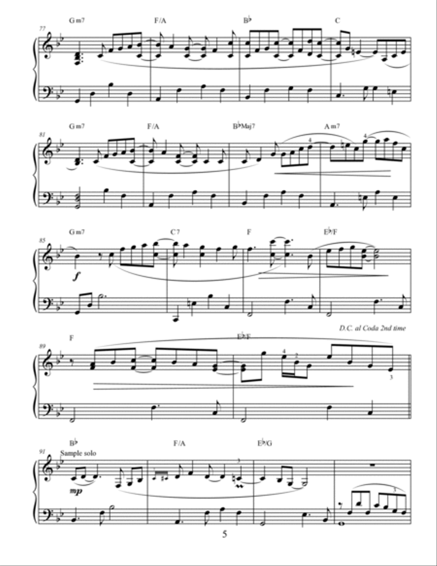 Thirty-Three Thirty-Three Piano Solo scores gallery preview page 6