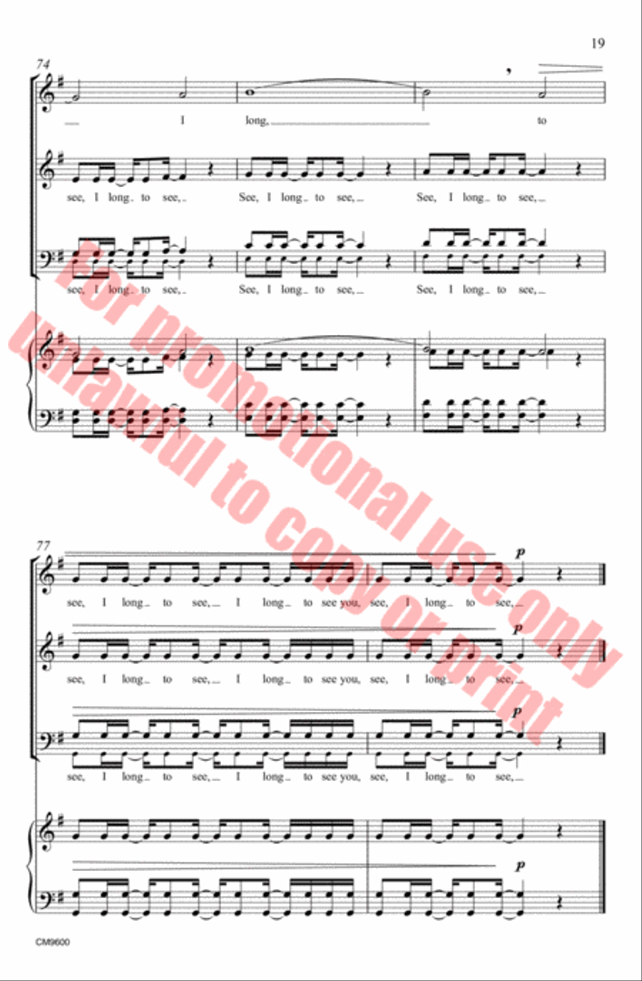 Shenandoah Choir scores gallery preview page 20