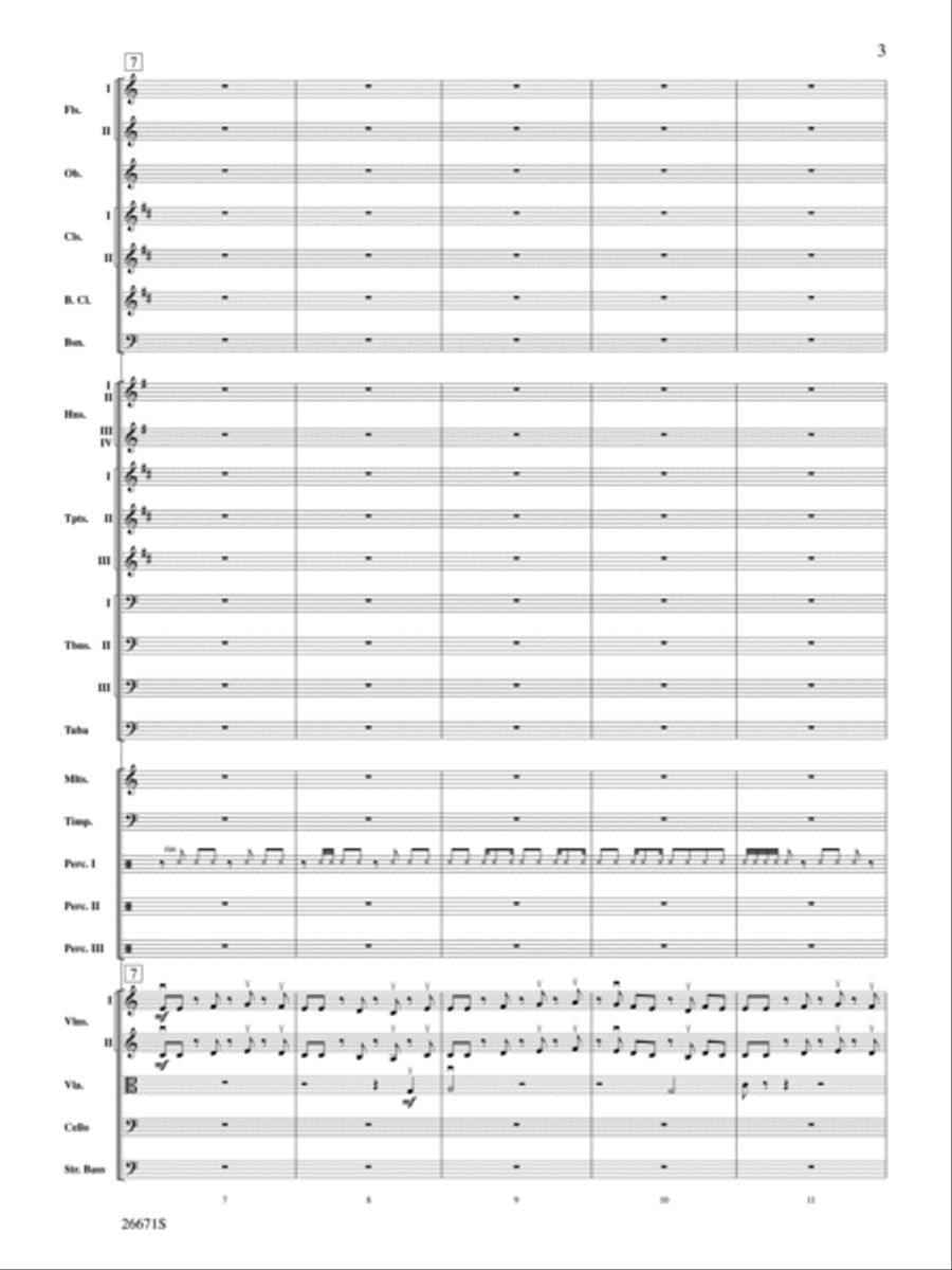 The Story of Mumble Happy Feet Full Orchestra scores gallery preview page 3