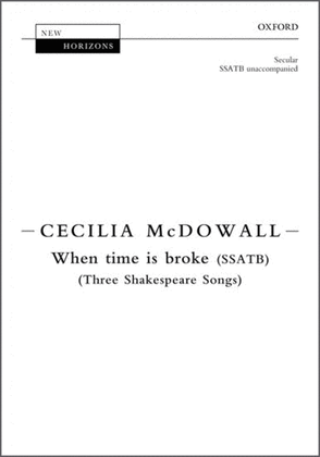 Book cover for When time is broke