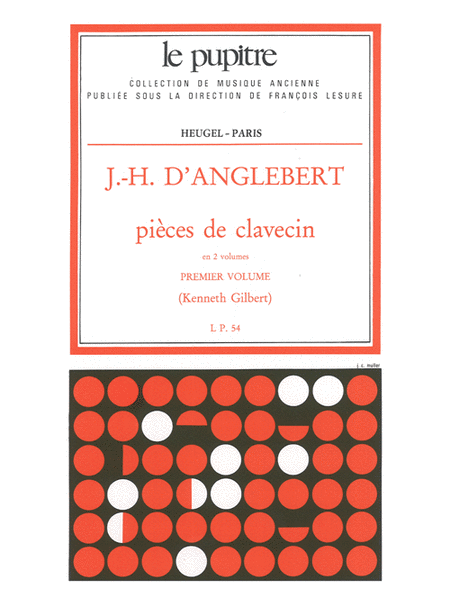 Pieces de Clavecin Vol.1 (K.Gilbert) (Le Pupitre)