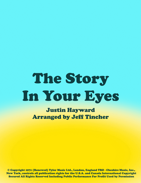 The Story In Your Eyes image number null