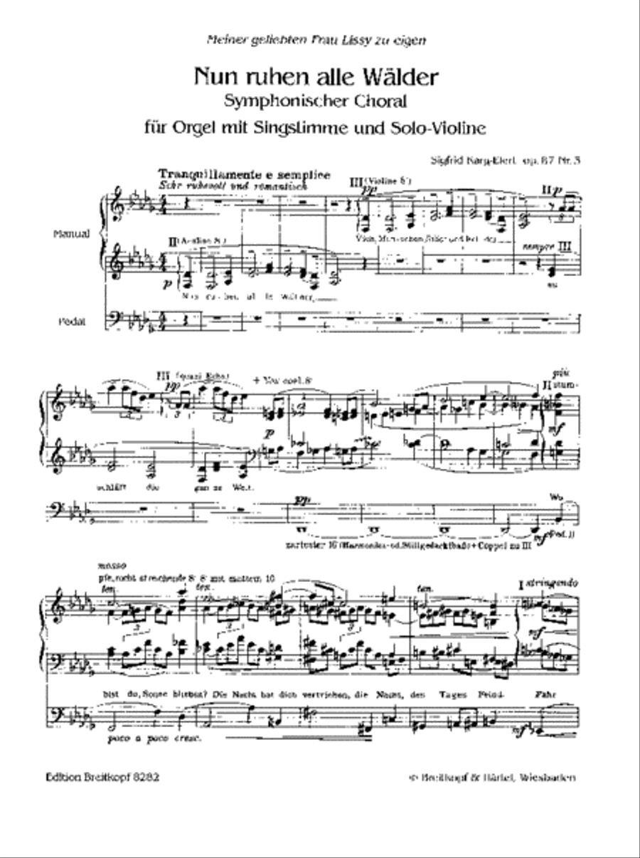 Symphonic Chorales Op. 87 Voice scores gallery preview page 2