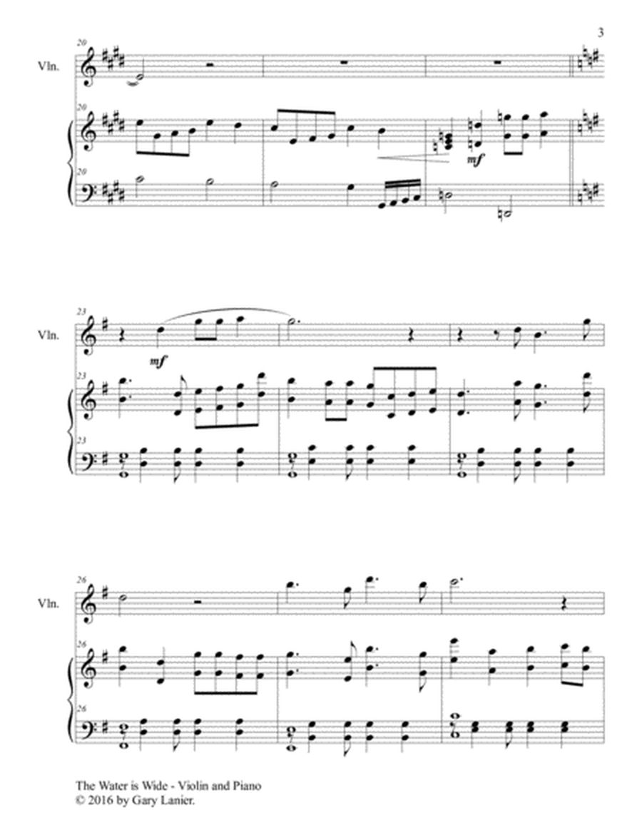 Gary Lanier: 3 Inspiring Hymn Tunes (Duets for Violin & Piano) image number null