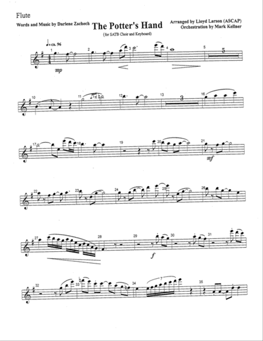 The Potter's Hand Choir scores gallery preview page 21