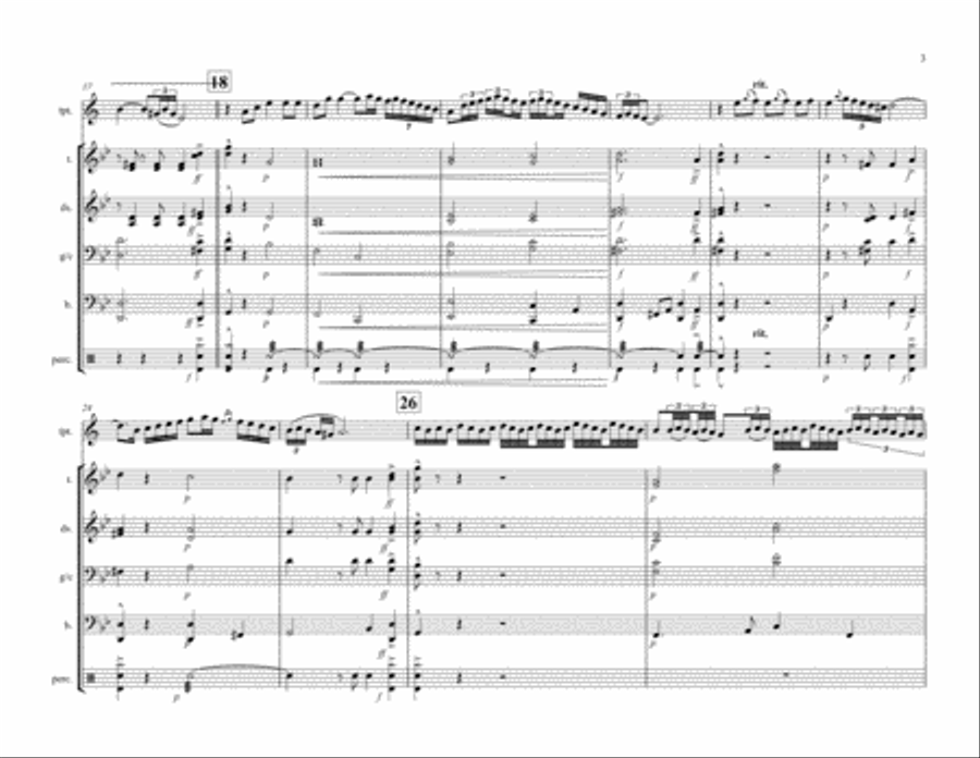 La Virgen De La Macarena Percussion Ensemble scores gallery preview page 3