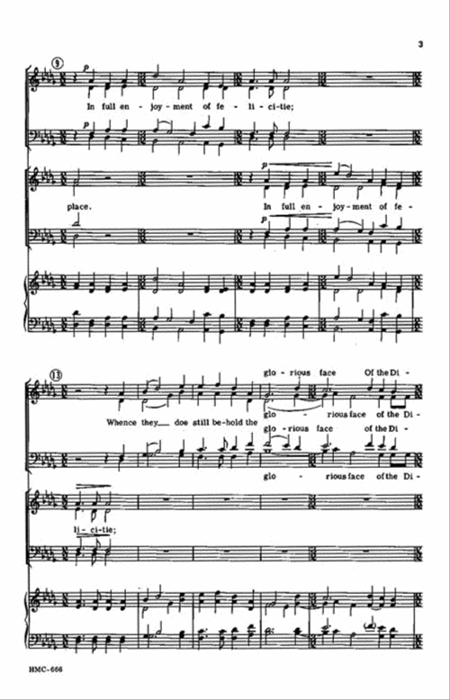 Faire Is The Heaven Choir scores gallery preview page 3