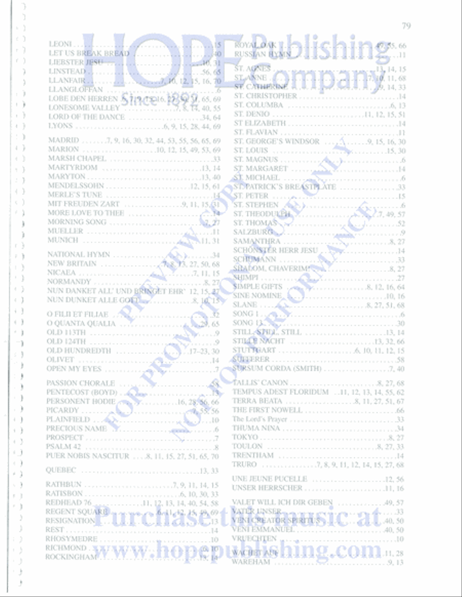 Practical Guide to Arranging Music for Organ, Choir, Handbells & Other Instrumen Choir scores gallery preview page 80