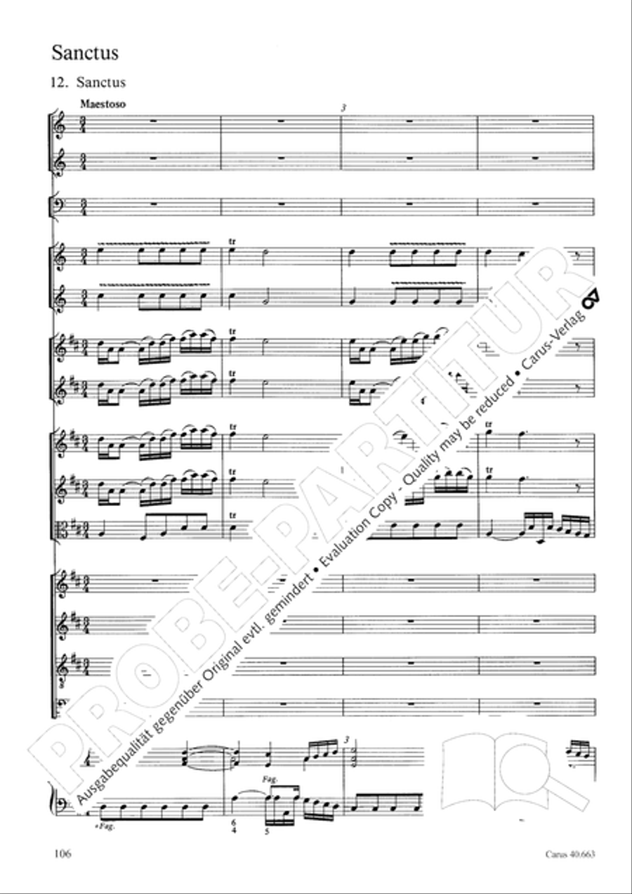 Mass in D minor (Missa in d) ATB scores gallery preview page 122