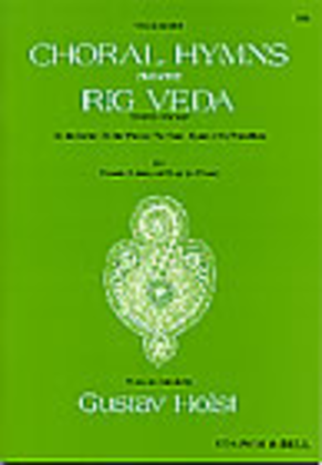 Book cover for Choral Hymns from 'The Rig Veda': Group 3