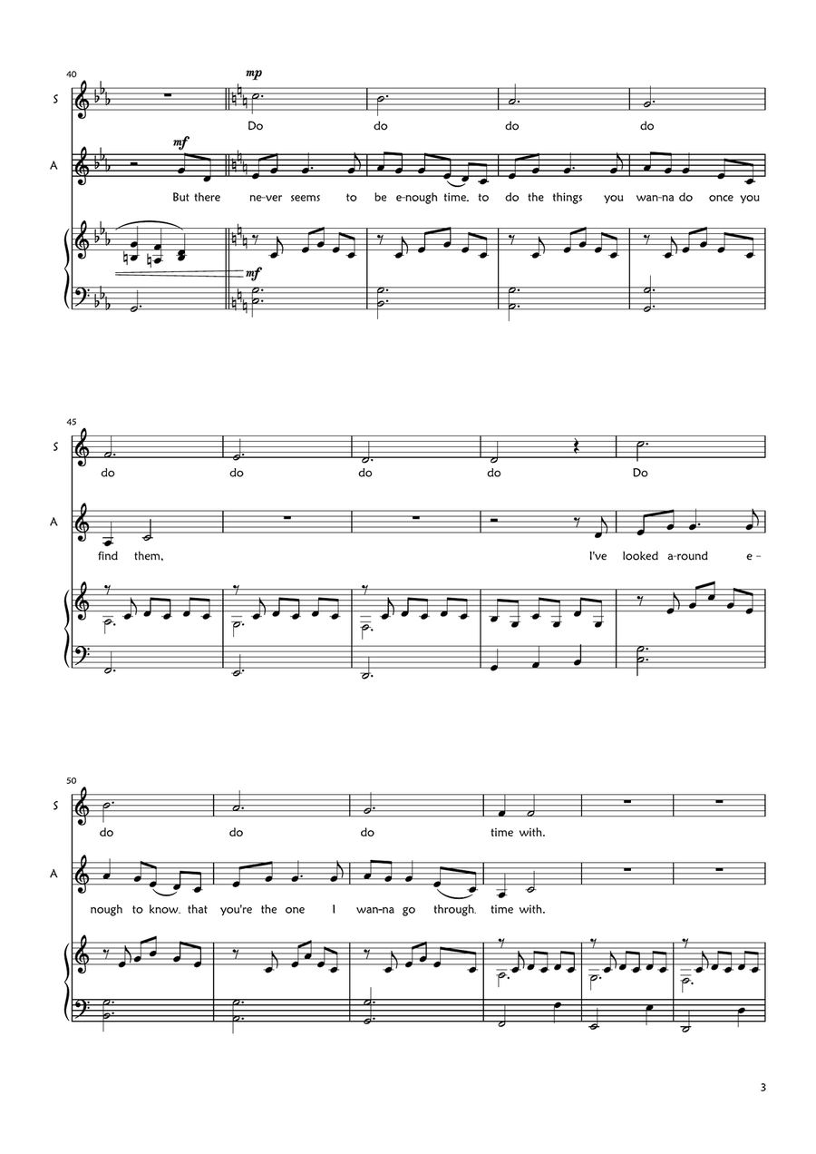 Time In A Bottle SA scores gallery preview page 3