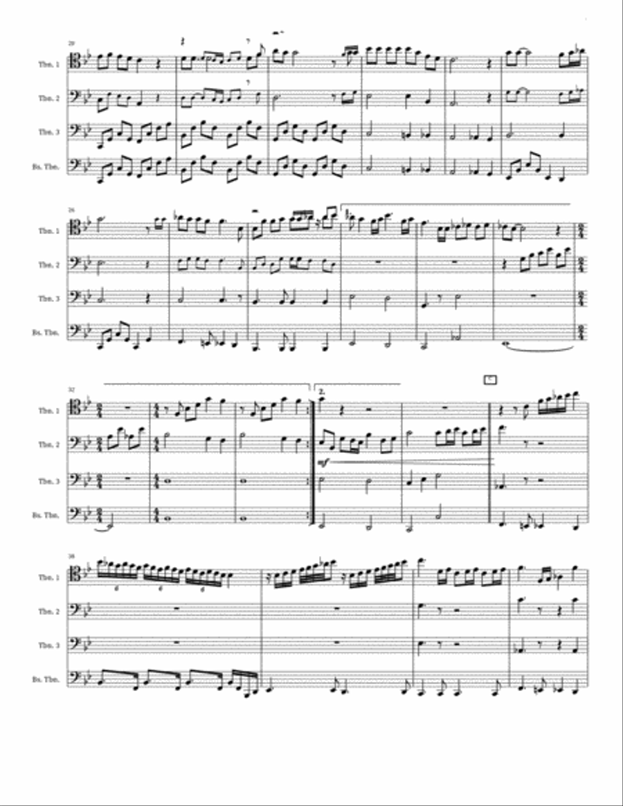 Bohemian Rhapsody Brass Ensemble scores gallery preview page 2