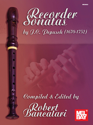 Book cover for Recorder Sonatas