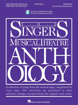 Book cover for Singers Musical Theatre Anth V4 Sop Book/Online Audio