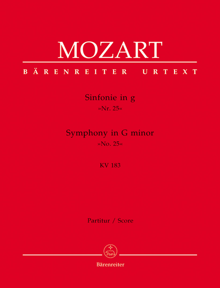 Symphony, No. 25 g minor, KV 183