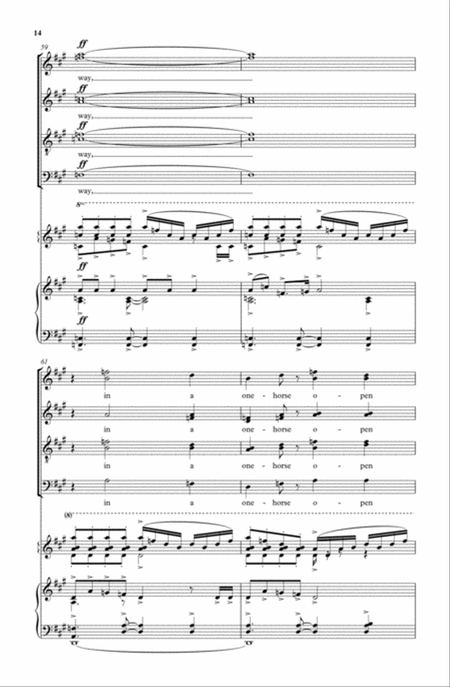Jingle, Bells Jingle, Bells 4-Part scores gallery preview page 4