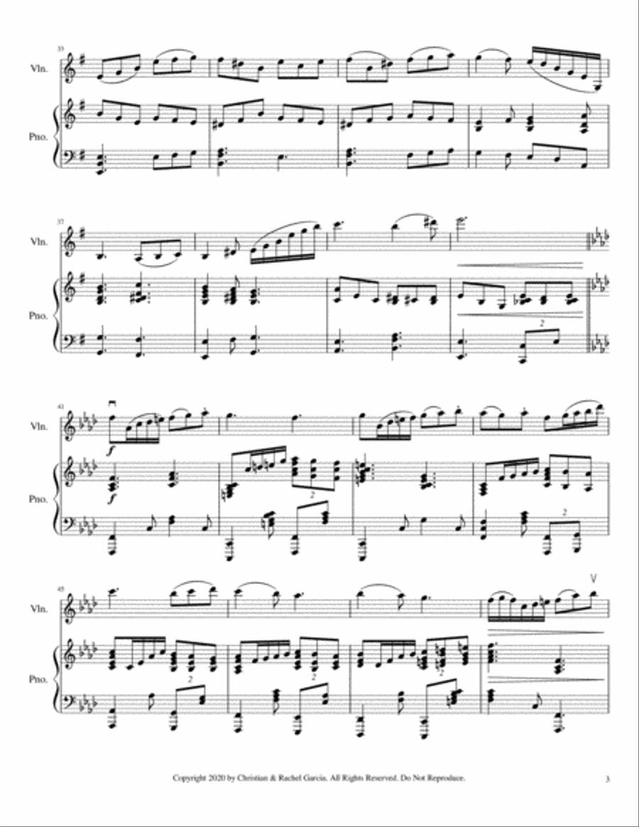 Oh the Deep, Deep Love of Jesus String Duet scores gallery preview page 4