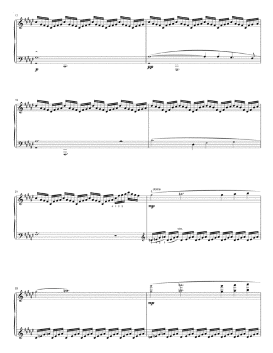 ADVANCED ORIGINAL PlANO BUNDLE DEAL Piano Solo scores gallery preview page 6