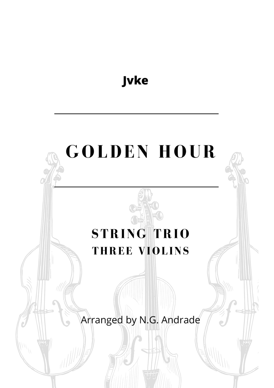 Golden Hour String Trio scores gallery preview page 1