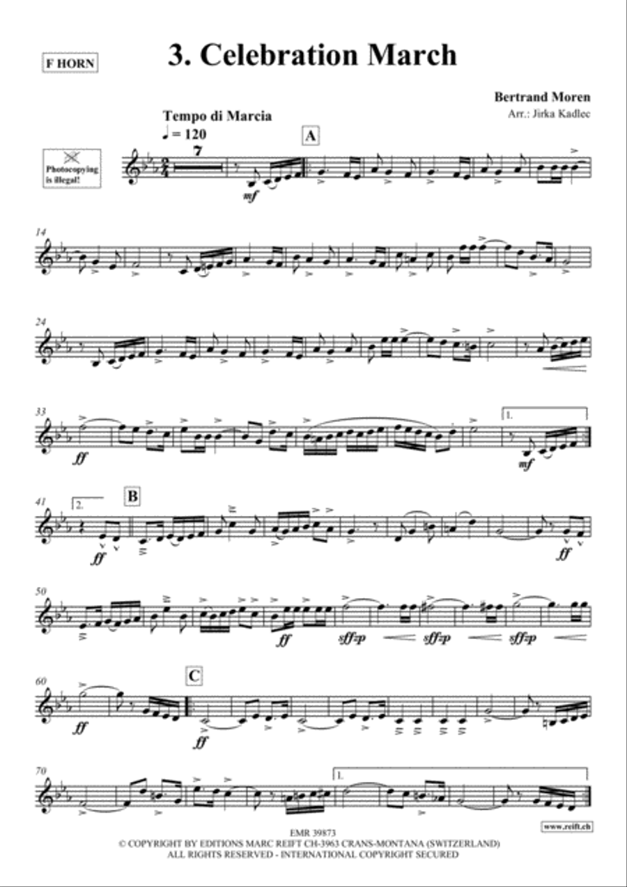 10 Greatest Famous Marches Piano Accompaniment scores gallery preview page 5