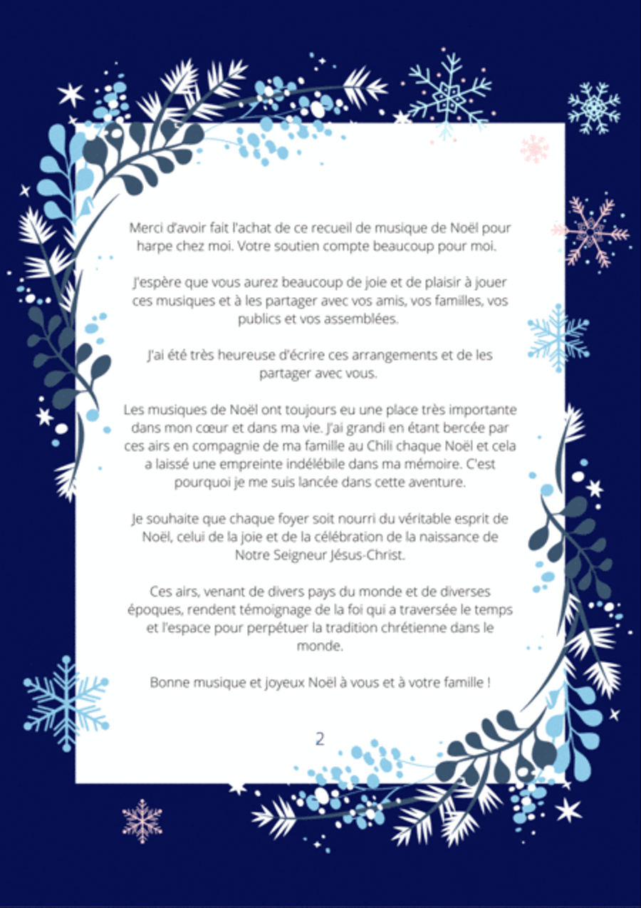Christmas harp anthology Harp scores gallery preview page 3