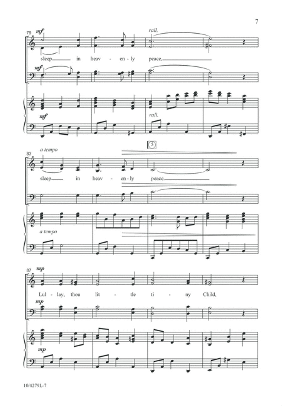 Silent the Night 4-Part scores gallery preview page 8