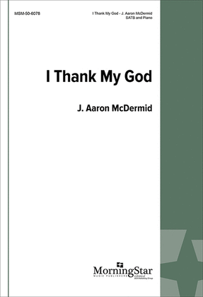 Book cover for I Thank My God