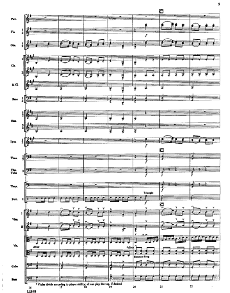 The Nutcracker Ballet: Mother Ginger Orchestra scores gallery preview page 4