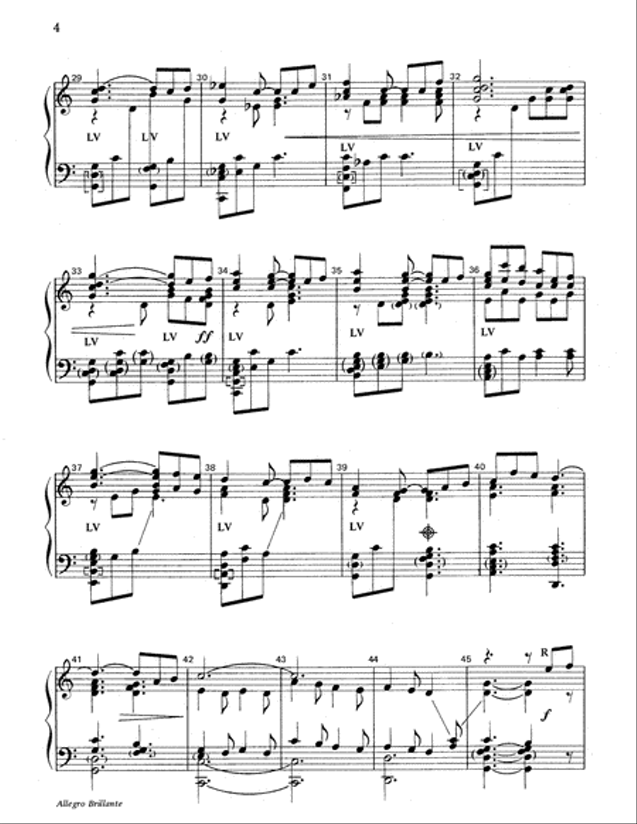 Allegro Brillante Allegro Brillante 5-Octaves scores gallery preview page 4