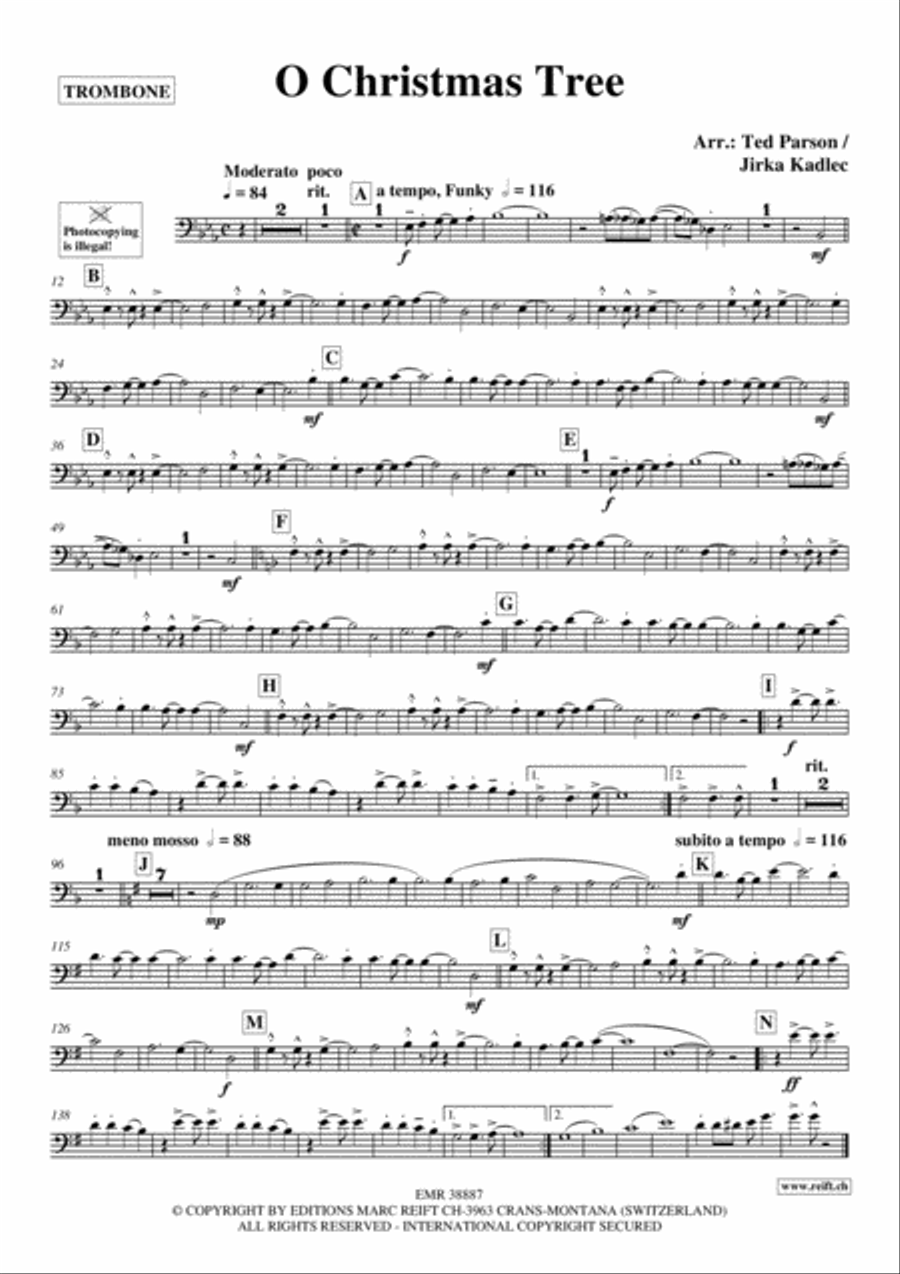 O Christmas Tree O Christmas Tree Piano Accompaniment scores gallery preview page 2