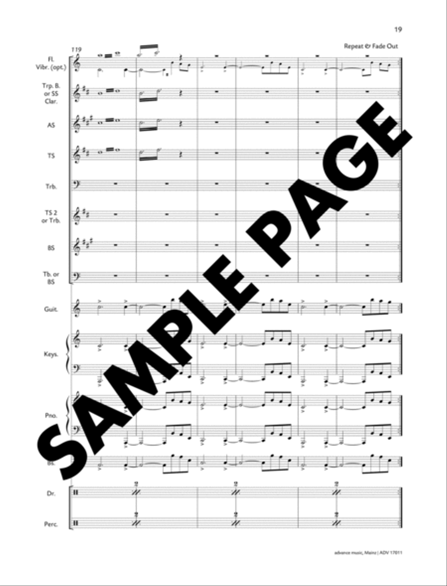 Lir Illir Big Band scores gallery preview page 20