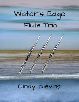 Book cover for Water's Edge, for Flute Trio