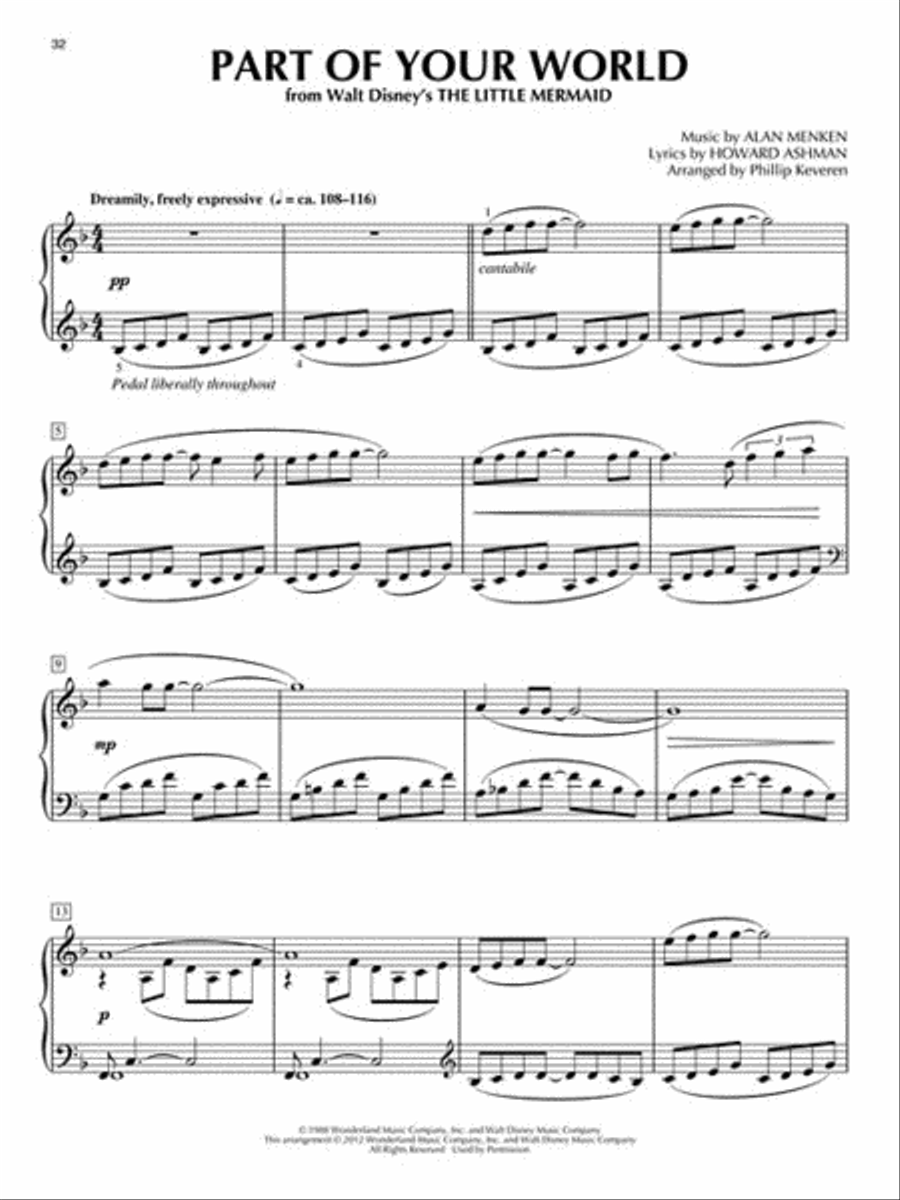 More Disney Songs for Classical Piano Piano Solo scores gallery preview page 3
