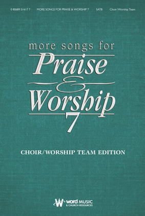 Book cover for More Songs for Praise & Worship 7 - FINALE-Bb Trumpet 1, 2/Melody - *Finale 2012 version*