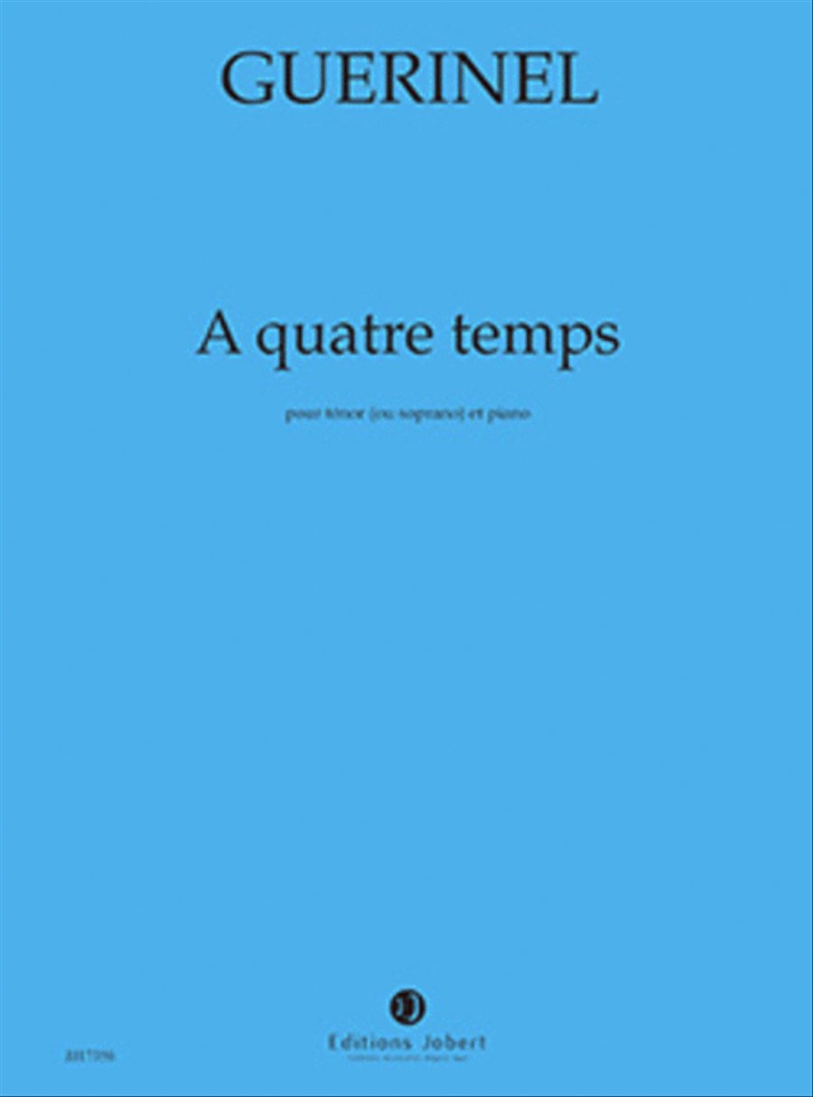 A Quatre Temps Tenor Voice scores gallery preview page 1