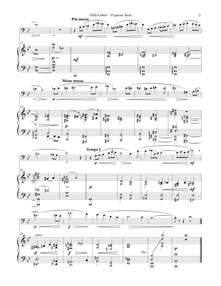 Pequena Suite for Euphonium and Piano