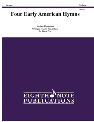 Book cover for Four Early American Hymns