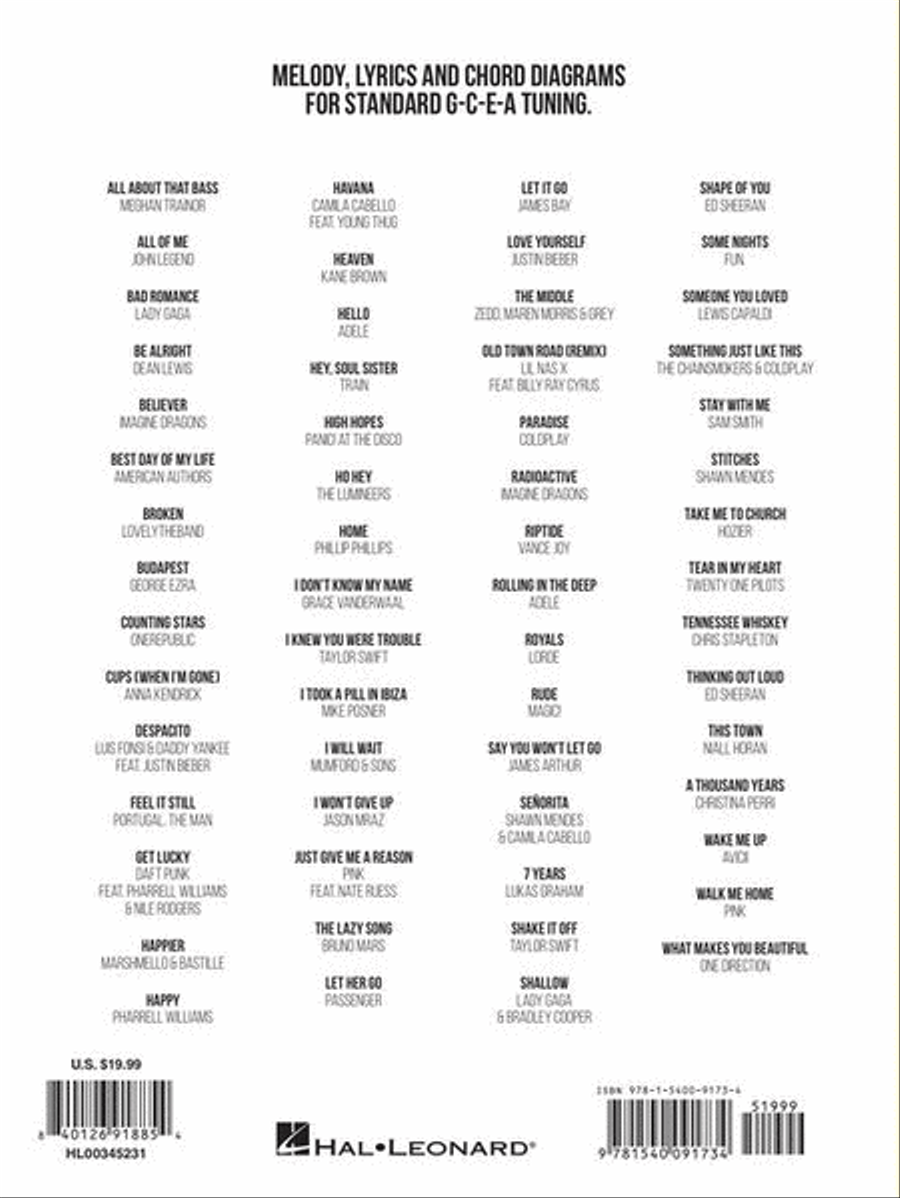 Ukulele Sheet Music 2010-2019 Ukulele scores gallery preview page 9