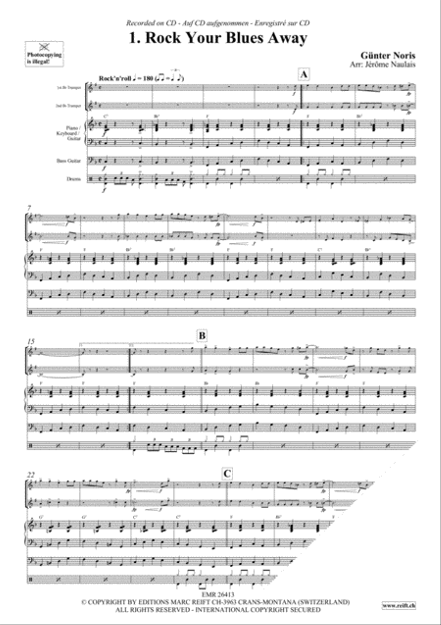 Let's Dance Volume 4 Trumpet Duet scores gallery preview page 3