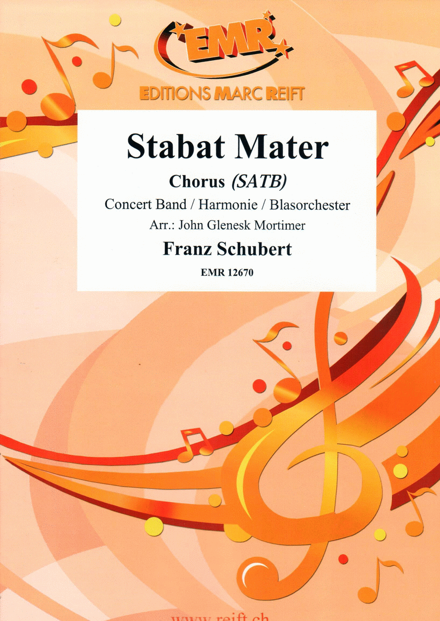 Stabat Mater Stabat Mater 4-Part scores gallery preview page 1