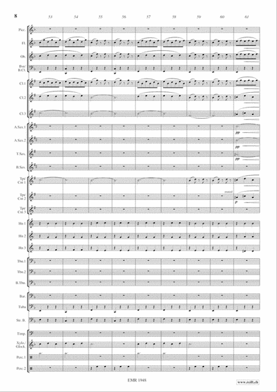 The Skaters' Waltz Concert Band scores gallery preview page 9