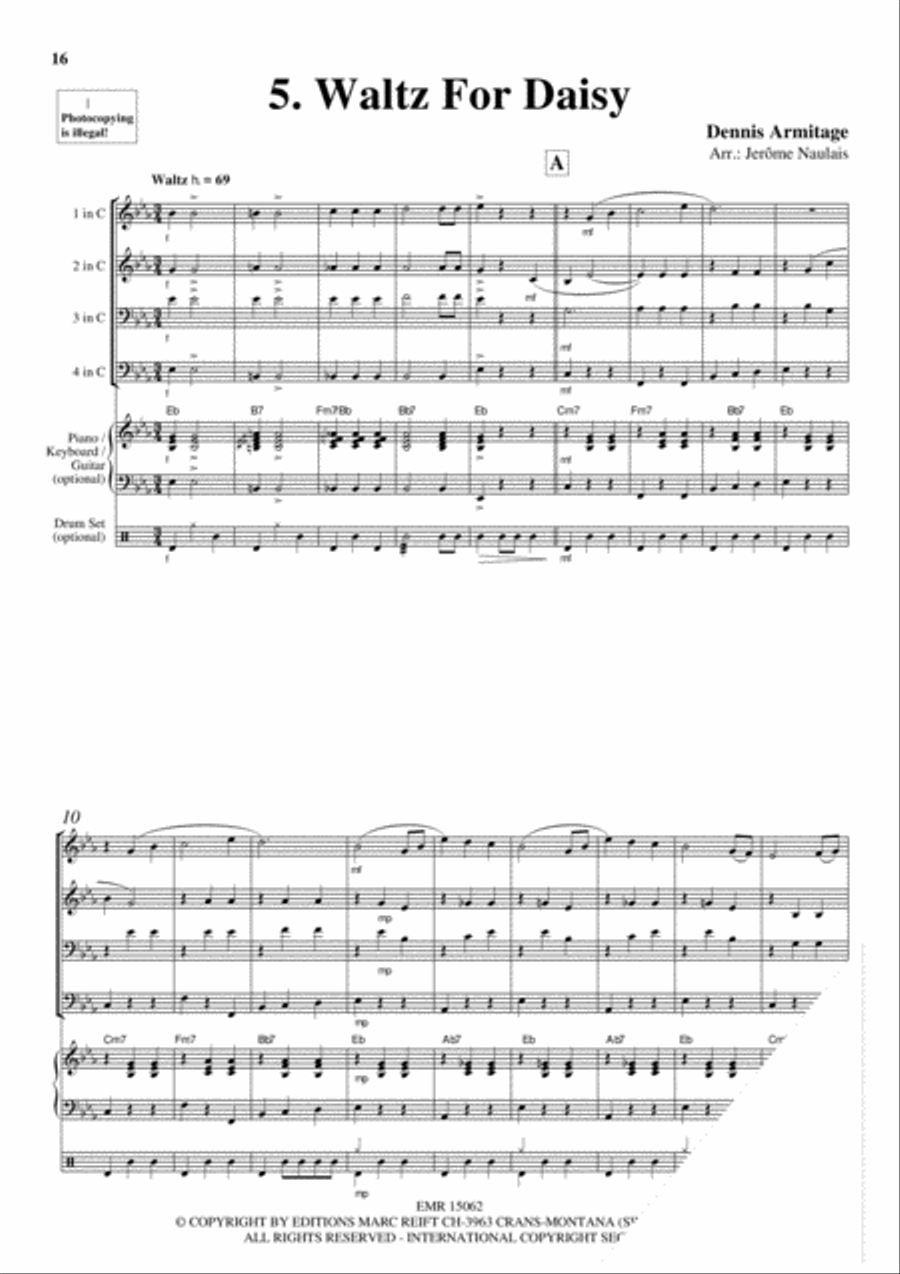 Brass Quartets Vol. 5 Brass Ensemble scores gallery preview page 7