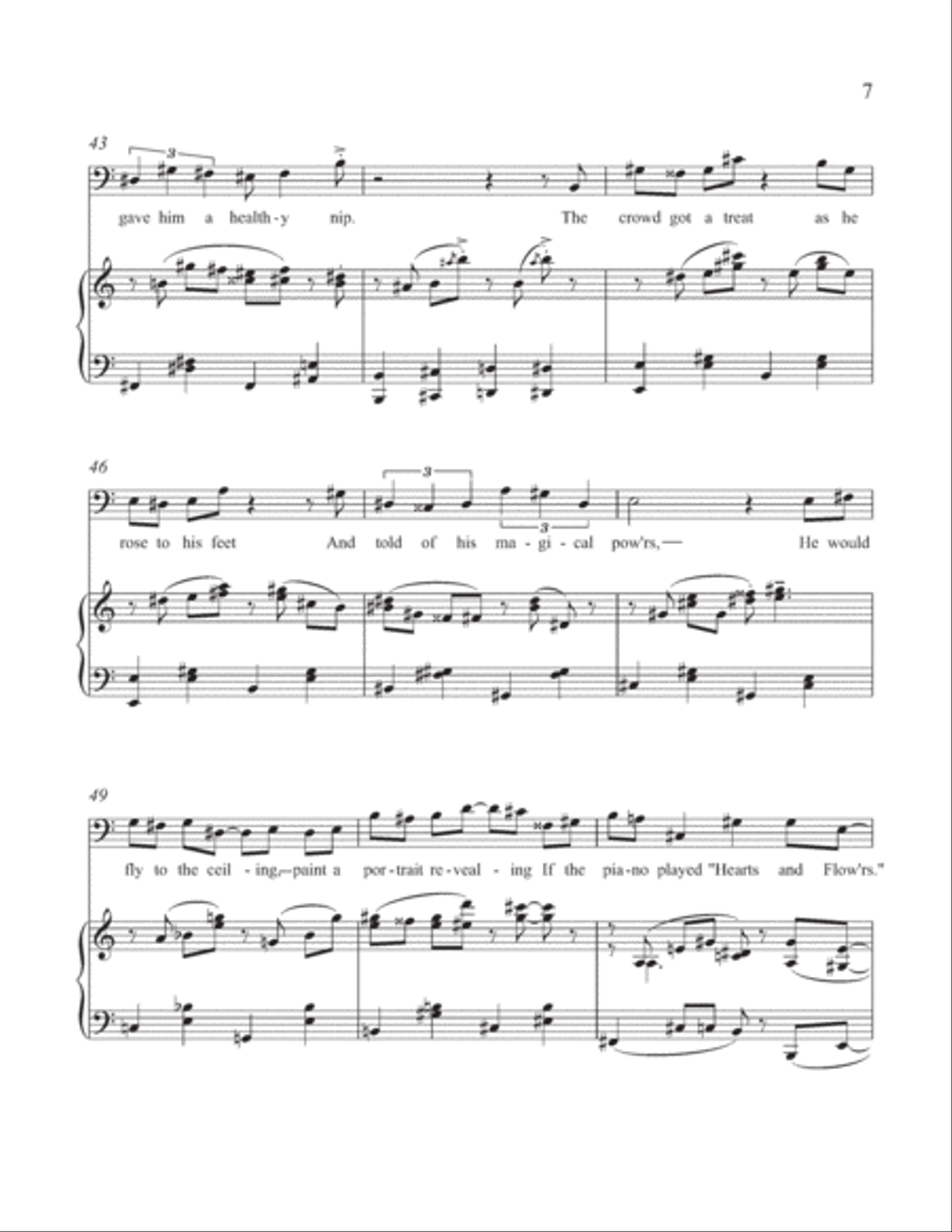 Derri-Air (on the barroom ceiling) Baritone Voice scores gallery preview page 5