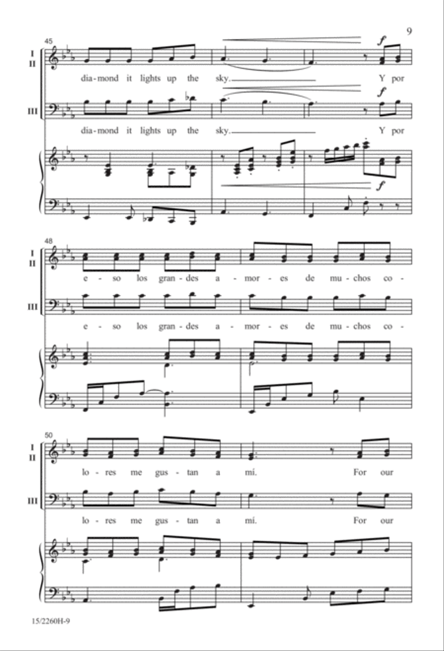 De Colores 3-Part scores gallery preview page 10